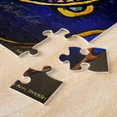 Psychedelic Violet Puzzle door Julie Ann Stricklin Legpuzzel (Zijkant)