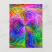 Psychedelic Vision Briefkaart (Voorkant)