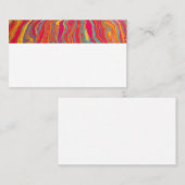 Psychedelic Visitekaartje (Voorkant / Achterkant)