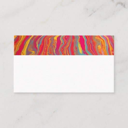 Psychedelic Visitekaartje (Voorkant)