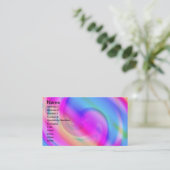 Psychedelic Visitekaartje (Staand voorkant)