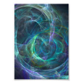 Psychedelic Vortex Foto Afdruk (Voorkant)