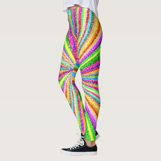Psychedelic Vortex Leggings (Links)