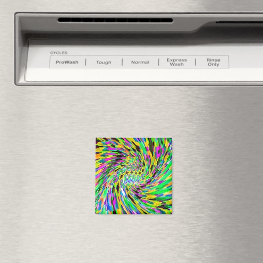 Psychedelic vortex magneet (Insitu (Vaatwasser))