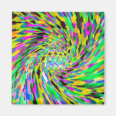 Psychedelic vortex magneet (Voorkant)