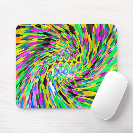 Psychedelic vortex muismat (Met muis)