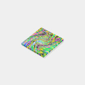 Psychedelic vortex post-it® notes (Schuin)