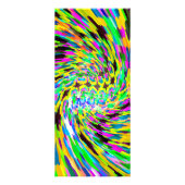 Psychedelic vortex reclamekaart (Achterkant)