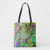 Psychedelic vortex tote bag (Voorkant)