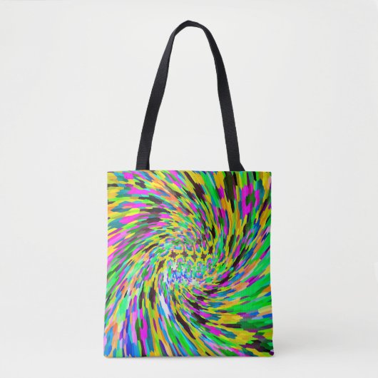 Psychedelic vortex tote bag (Voorkant)