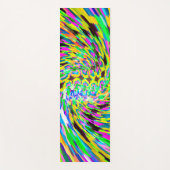 Psychedelic vortex yogamat (Voorkant)