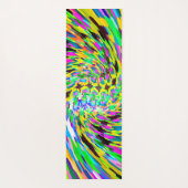 Psychedelic vortex yogamat (Achterkant)