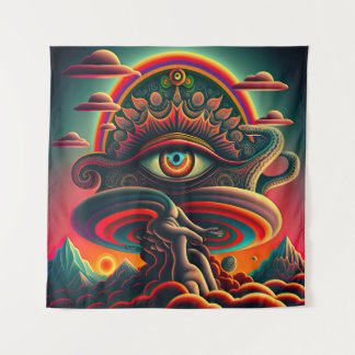 Psychedelic Wall Tapestry Wandkleed