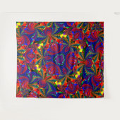 Psychedelic Wandkleed (Voorkant (horizontaal))