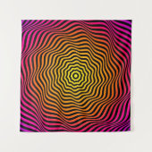 Psychedelic Wandkleed (Voorkant (horizontaal))