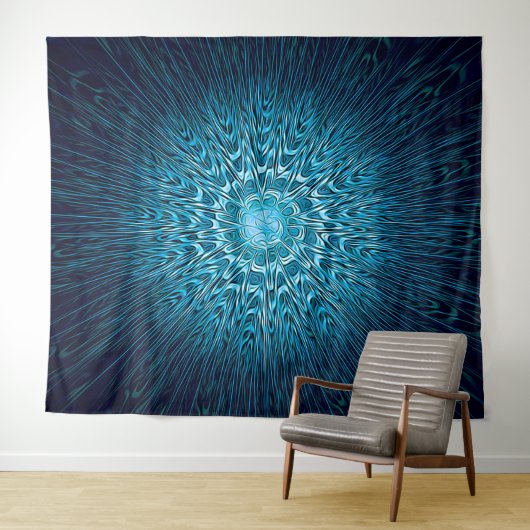 Psychedelic Wandkleed (In Situ (horizontaal))