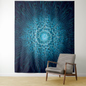 Psychedelic Wandkleed (In situ)