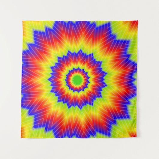 Psychedelic Wandkleed (Voorkant (horizontaal))