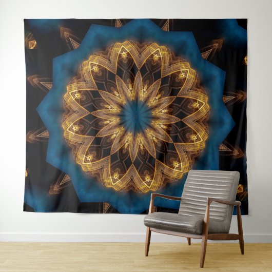 Psychedelic Wandkleed (In Situ (horizontaal))