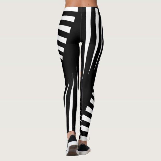 Psychedelic Wave Essence-Leggings Leggings (Achterkant)
