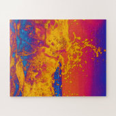 Psychedelic Wave Legpuzzel (Horizontaal)