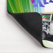 Psychedelic Wave Mousepad Muismat (Hoek)