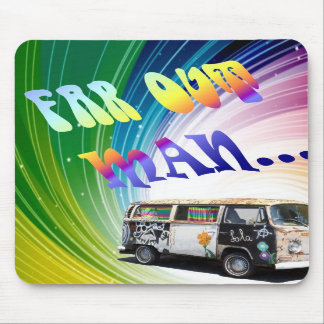 Psychedelic Wave Mousepad Muismat