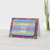 Psychedelic Wavy Iridescent Blank (Voorkant)