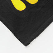 Psychedelic Weed Buzzing In New Year 2026 Funny  Fleece Deken (Hoek)