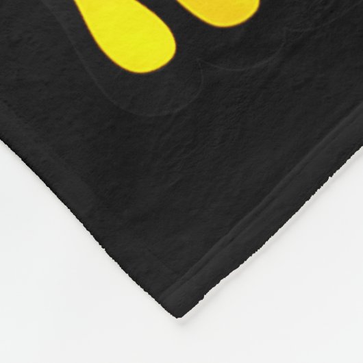 Psychedelic Weed Buzzing In New Year 2026 Funny  Fleece Deken (Hoek)