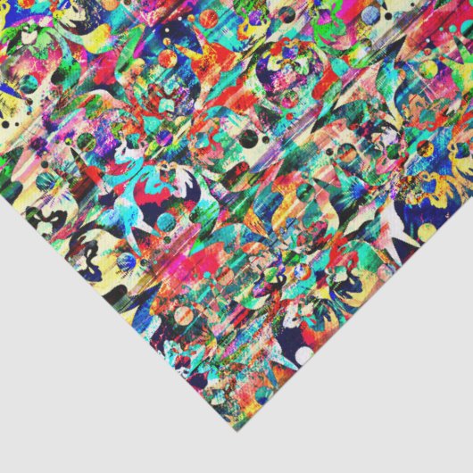 PSYCHEDELIC WEEFSELPAPIER TISSUEPAPIER (Detail)