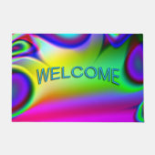 Psychedelic Welkom Deurmat (Voorkant)