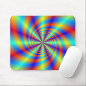 Psychedelic Whirl Mousepad Muismat (Met muis)