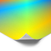 Psychedelic Whirl-Poster Poster (Hoek)