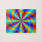 Psychedelic Whirl Puzzle Legpuzzel (Horizontaal)