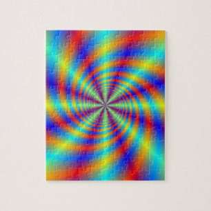 Psychedelic Whirl Puzzle Legpuzzel