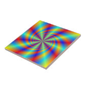 Psychedelic Whirl tegel Tegeltje (Zijkant)