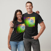 Psychedelic Wild Life Zebra T-shirt (Unisex)