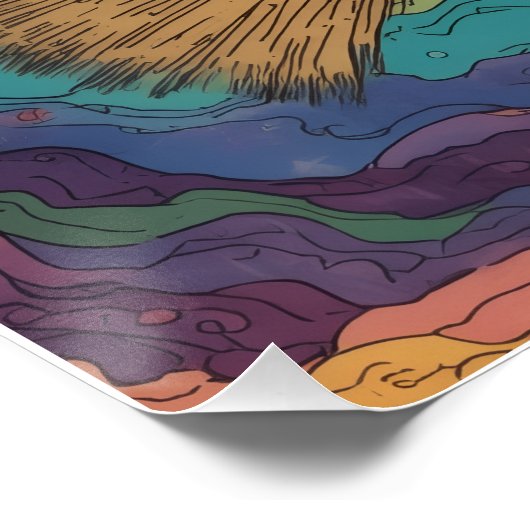 psychedelic witch poster (Hoek)