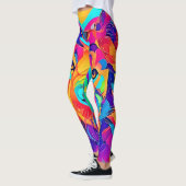 Psychedelic Wolf Majesty Leggings (Links)