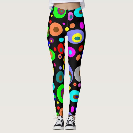 Psychedelic Women's Leggings (Voorkant)