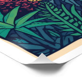 Psychedelic woodland poster (Hoek)