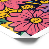 Psychedelic woodland poster (Hoek)