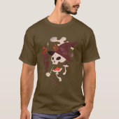 Psychedelic Woodland Skeleton T-shirt (Voorkant)