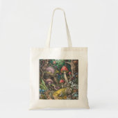 Psychedelic woodland tote bag (Voorkant)