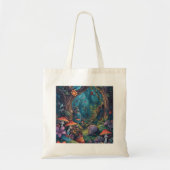 Psychedelic woodland tote bag (Voorkant)