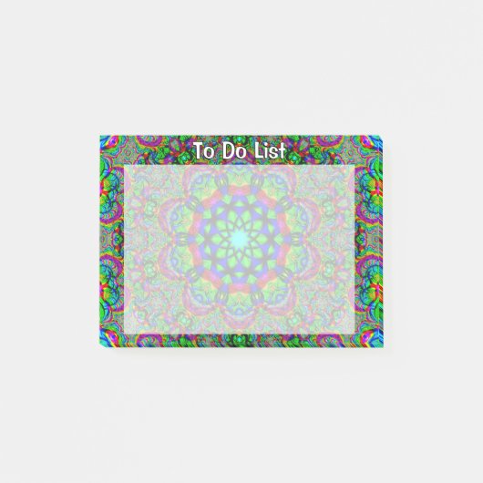 Psychedelic World Post-it® Notes (Voorkant)