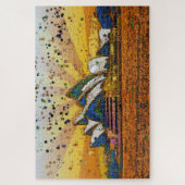 Psychedelic World: Sydney Skyline A1 Legpuzzel (Verticaal)