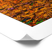 Psychedelic World: Sydney Skyline A1 Poster (Hoek)