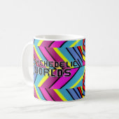 Psychedelic Worlds Koffiemok (Voorkant links)